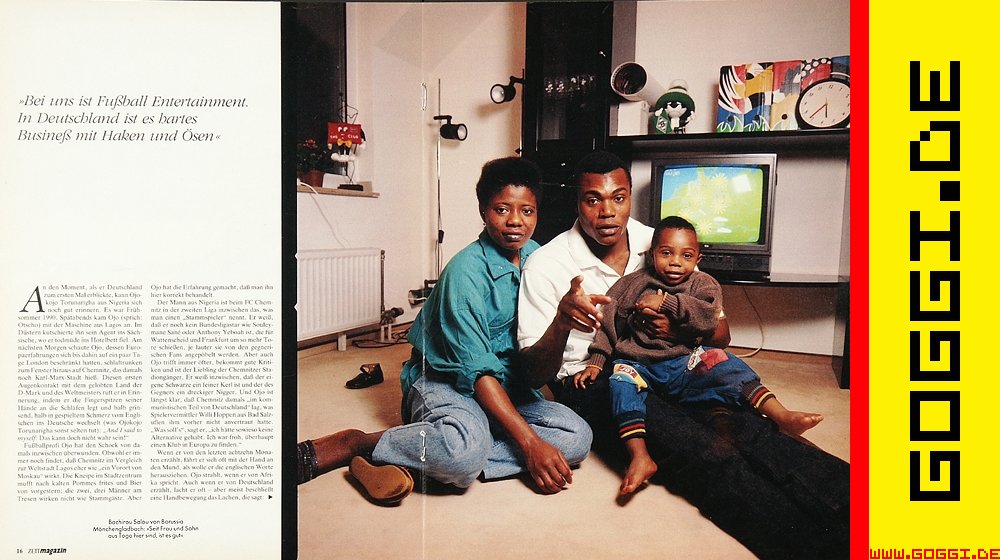Bachirou Salou, Afrikanische Fußballer Bundesliga,  ZEITmagazin, © Goggi Strauss